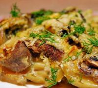 Картошка с грибами в духовке: рецепты с фото Картофель с грибами и майонезом в духовке
